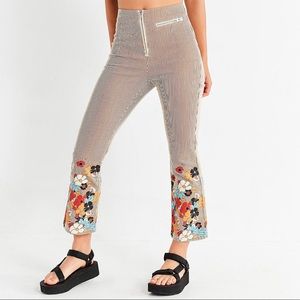 Urban Outfitters Floral flare kick